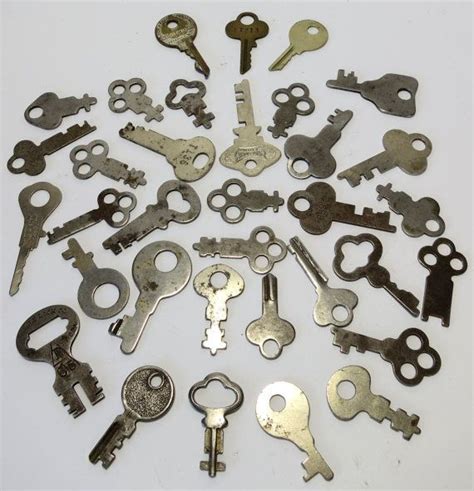 used steel safe deposit box keys|safe deposit box key blanks.